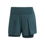 adidas Kleding adidas Match Shorts Dames-Petrolblauw