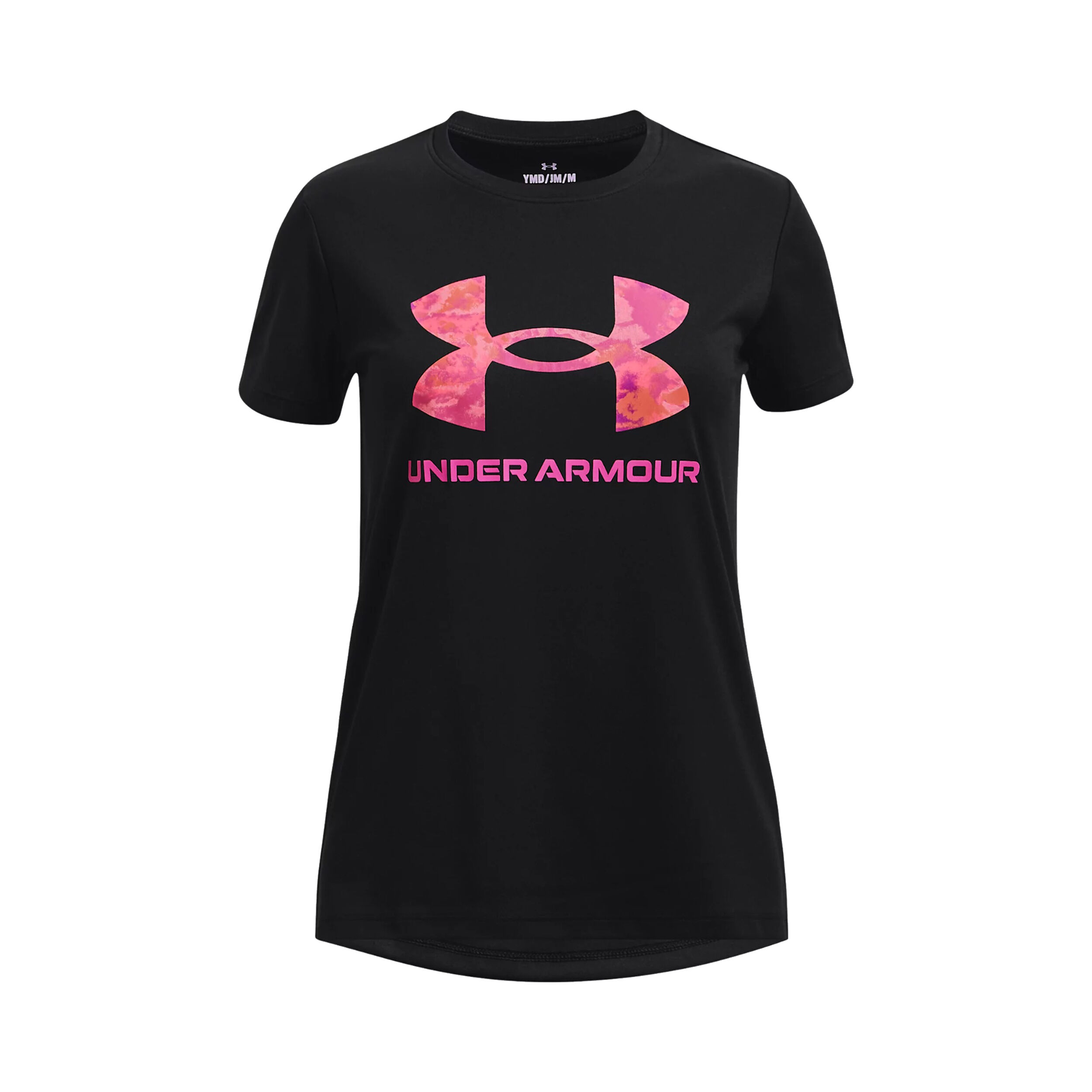 Buy Under Armour Tech Print Big Logo T-shirt Meisjes Zwart