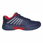K-Swiss Tennisschoenen K-Swiss Hypercourt Express 2 Gravelschoen Heren - donkerblauw, rood