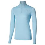 Mizuno Kleding Mizuno Core Impulse Half Zip Hardloopshirt Dames - blauw, 