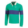 Court Dri-Fit Advantage Slam Longsleeve Heren - groen, blauw