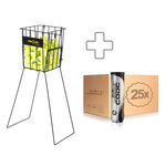 Balls Unlimited Bal met binnendruk Balls Unlimited Code Black Verpakking 4 Stuks