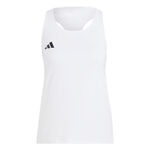 adidas Topje hardlopen adidas adizero Essentials Hardloopshirt Dames - wit