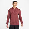 Court Dri-Fit Heritage Sweater met capuchon Heren-wijnrood