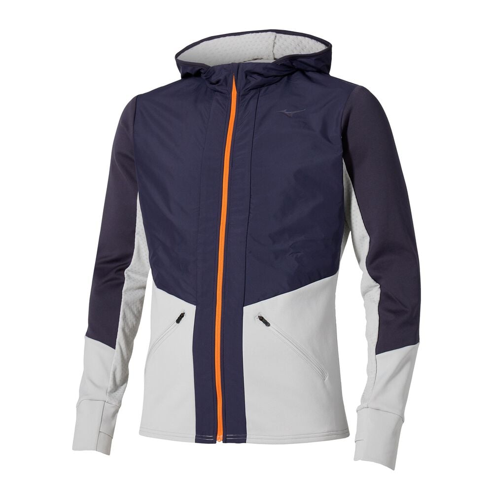 Mizuno Active Warmalite Hybrid Full Zip Hardloopshirt Heren