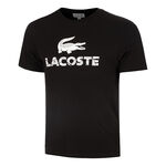 Lacoste Kleding Lacoste Urban Print T-shirt Heren-Zwart