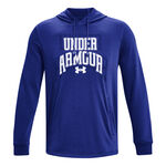 Under Armour Kleding Under Armour Rival Terry Graphic Sweater Met Capuchon Heren-Blauw,Wit