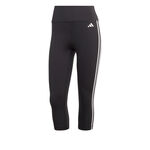 adidas Kleding adidas Essentials Train 3-Stripes High-Waisted Tight Dames-Zwart