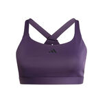 adidas Kleding adidas TLRDRCT High Support Sport-bh Dames-paars
