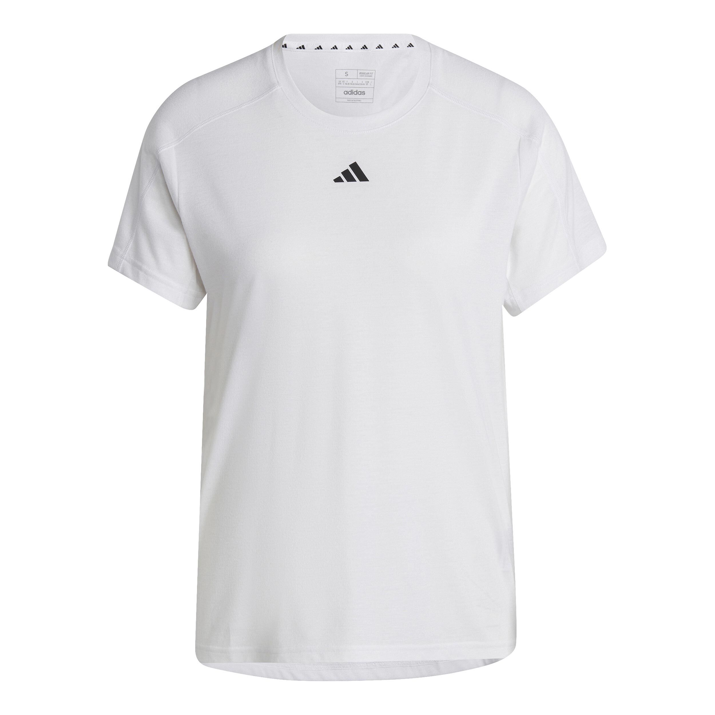 Adidas shirt wit dames hot sale