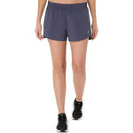 ASICS Kleding ASICS Core 4in Hardloopshorts Dames-Blaugrau