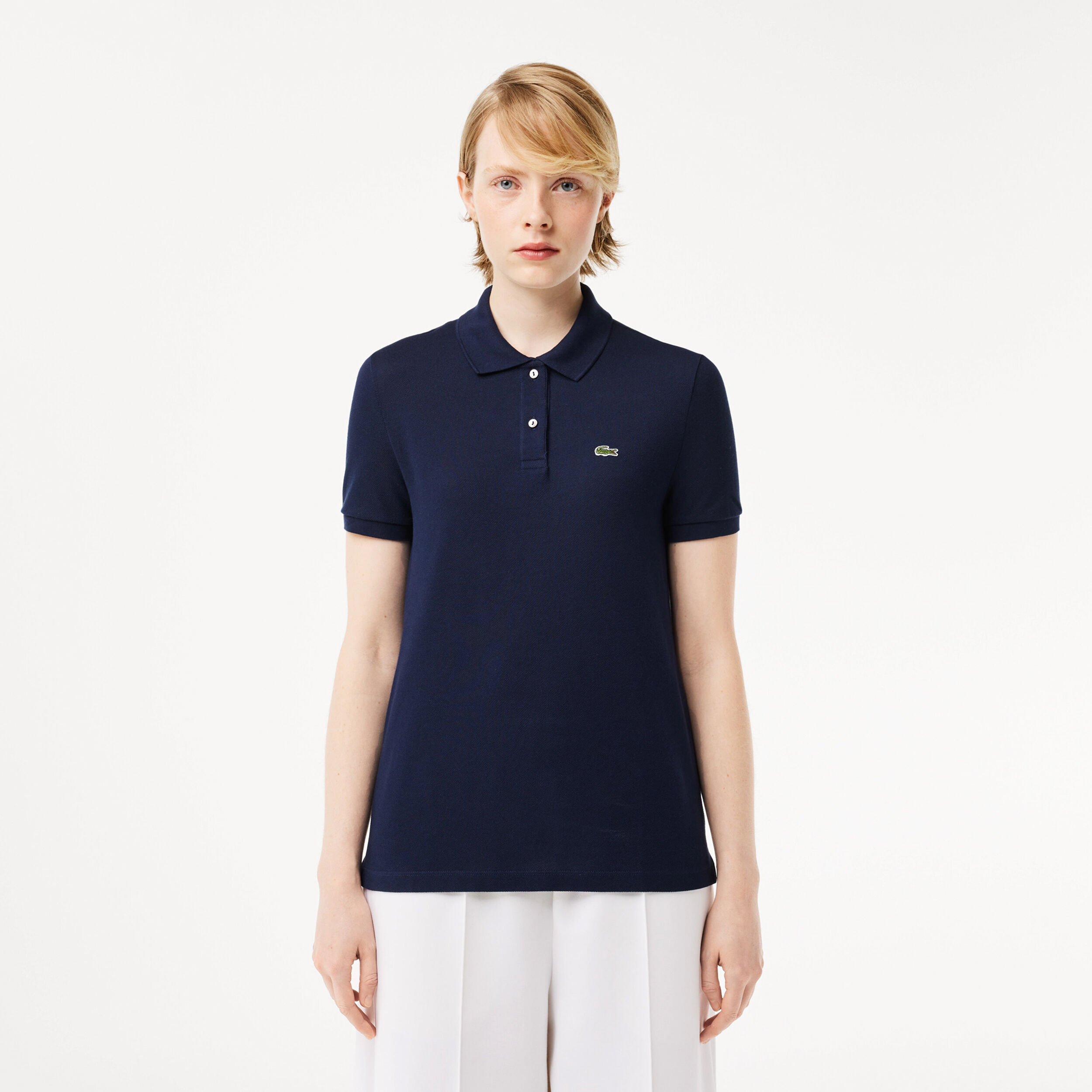 Buy Lacoste Polo Dames Donkerblauw online Tennis Point NL