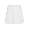 Club Pleated Long Rok Dames-wit