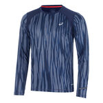 ASICS Kleding ASICS Seamless Hardloopshirt Heren-Donkerblauw