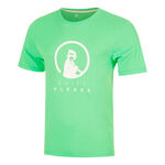 Quiet Please Tenniskleding Quiet Please Trainings T-shirt Heren - groen, wit