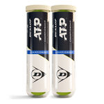 Dunlop Tennisballen Dunlop ATP Championship Bi Pack 2x Verpakking 4 Stuks