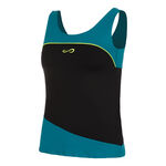 Endless Kleding Endless Curve Tanktop Dames-Petrolblauw