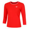 Teamline Longsleeve Dames-Rood