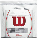 Wilson Wilson  Champions Choice Duo, silber Set snaren 12,2m - zilver