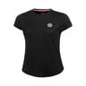 Crew T-shirt Meisjes-Zwart