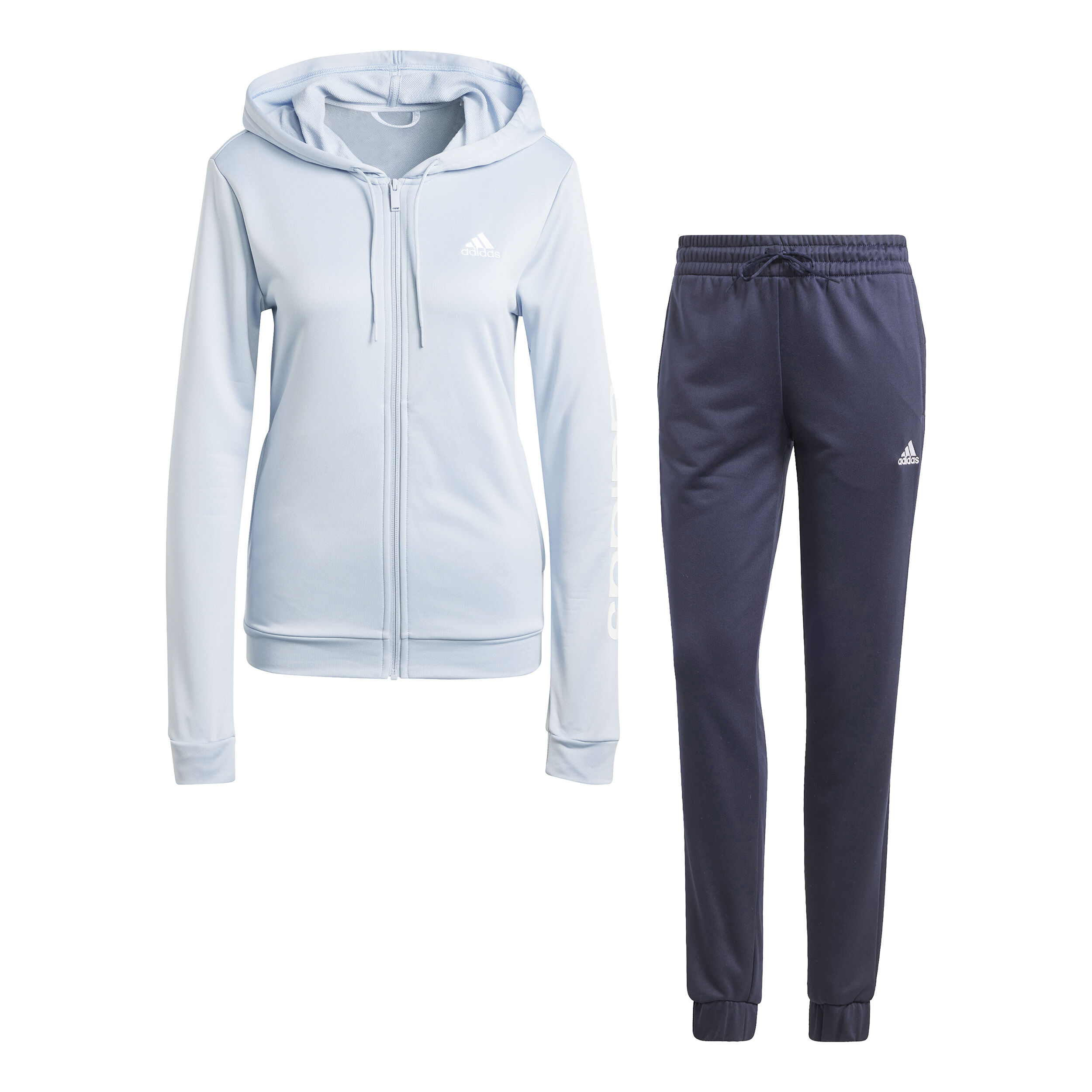 Adidas trainingspak lichtblauw shop