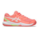 ASICS Padel schoenen ASICS GEL-DEDICATE 8 PADEL GS Padel schoen Kinderen-koraal, wit