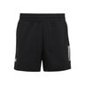 Club 3 Stripes Shorts Jongens - zwart, wit