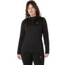Core Winter 1/2 Zip Hardloopshirt Dames-Zwart