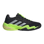 adidas Tennisschoenen adidas Barricade 13 Gravelschoen Heren-Zwart,Limoen
