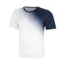 Crew Fade T-shirt Jongens-donkerblauw, wit