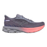 Mizuno Hardloopschoenen Mizuno Wave Skyrise 6 Neutrale Schoen Dames-Blauw