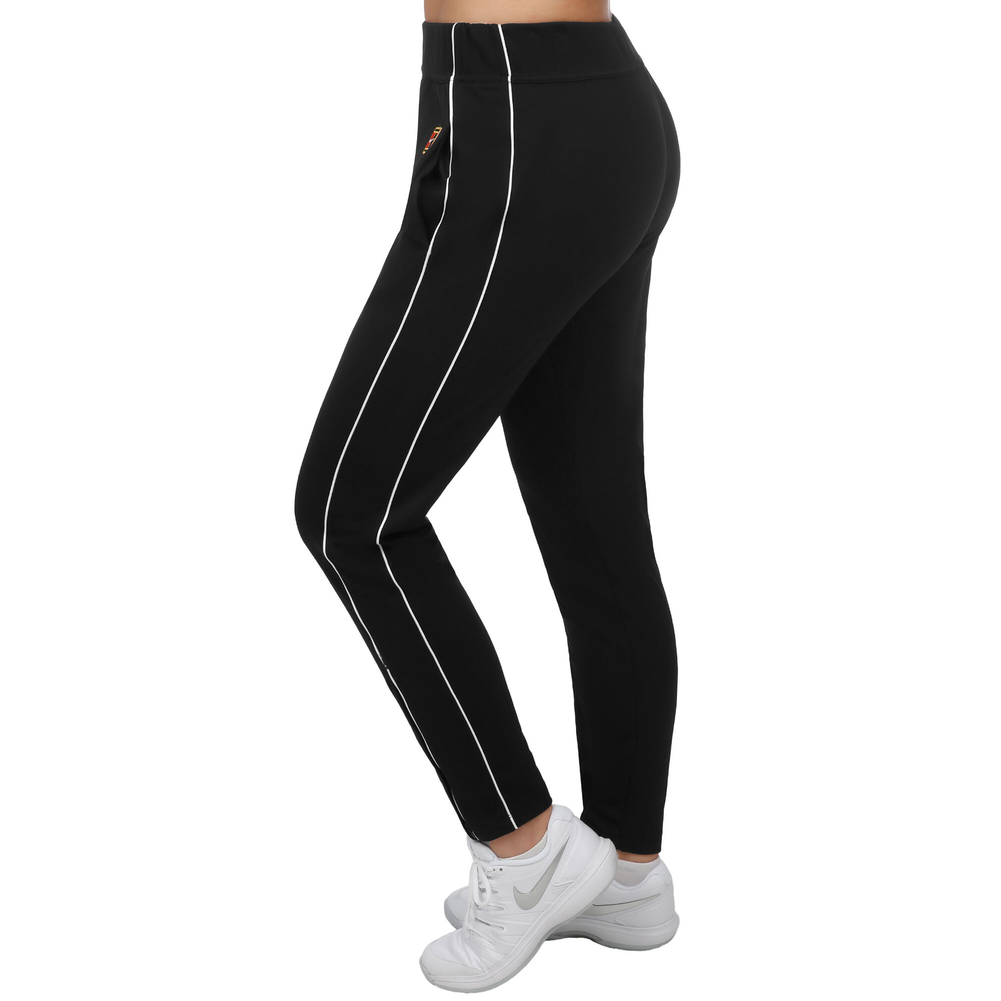 Buy Nike Court Trainingsbroek Dames Zwart Wit online Tennis Point NL