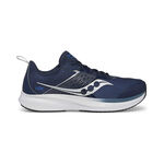 Saucony Hardloopschoenen Saucony Ride KDZ Neutrale Schoen Kinderen-Donkerblauw,Zilver