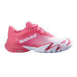 Babolat Padel schoenen Babolat Premura 3 PADL Padel schoen Dames-koraal, wit