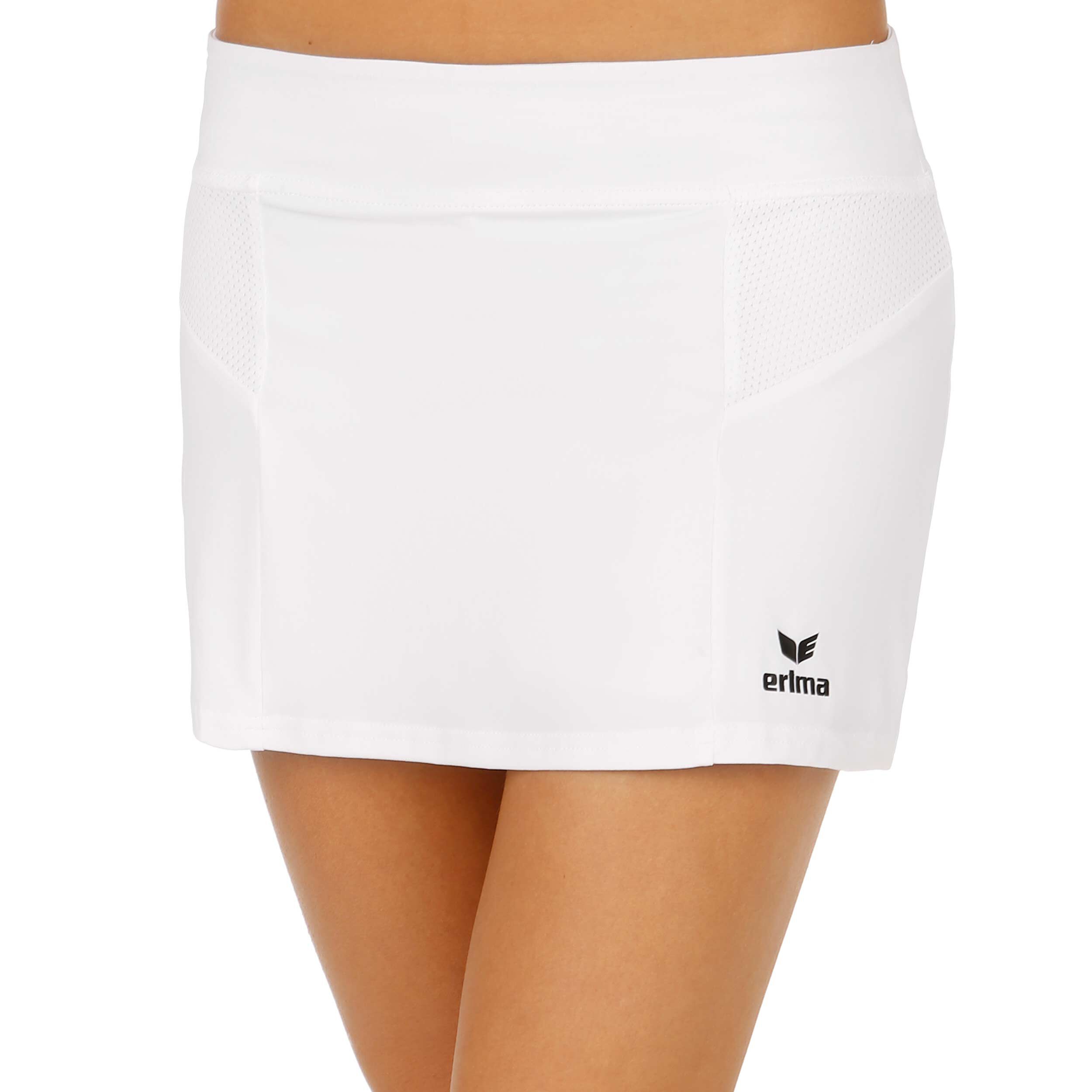 Buy Erima Premium One Performance Rok Dames Wit Zwart online Tennis Point NL