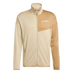 adidas Kleding adidas Terrex XPR Light Fleece Hardloopjas Heren-Cr&egrave;me