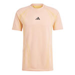 adidas Kleding adidas Seamless Pro T-shirt Heren-Abrikoos