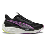 Puma Hardloopschoenen Puma Velocity Nitro 3 Neutrale Schoen Dames-Zwart,Paars