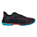 Mizuno Padel schoenen Mizuno Wave Exceed Tour 6 Padel Schoen Heren-Donkerblauw,Paars