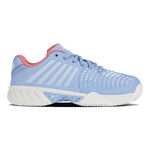K-Swiss Tennisschoenen K-Swiss Express Light 3 CLAY Gravelschoen Dames-Lichtblauw,Wit