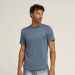 Wilson Kleding Wilson Everyday Performance T-shirt Heren-Blauw