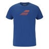 Exercise Big Flag T-shirt Heren-Blauw