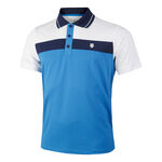 K-Swiss Kleding K-Swiss Core Team Block Polo Heren-Blauw,Wit