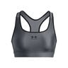 Heatgear Mid Padless Sport-bh Dames-Grijs