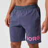 Shorts Heren-blaugrau