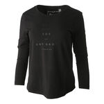 Limited Sports Kleding Limited Sports Laura Longsleeve Dames-Zwart,Zilver