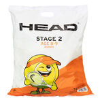 HEAD Tennisballen HEAD Stage 2 Orange Zak 72 Stuks