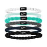 Flex Hair Tie Haarband Verpakking 6 stuks Unisex - veelkleurig, wit