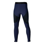 Mizuno Kleding Mizuno Tech Thermal Charge Hardlooplegging Heren-Blauw