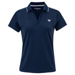 Tecnifibre Polo Tecnifibre Team Tech Polo Dames - donkerblauw